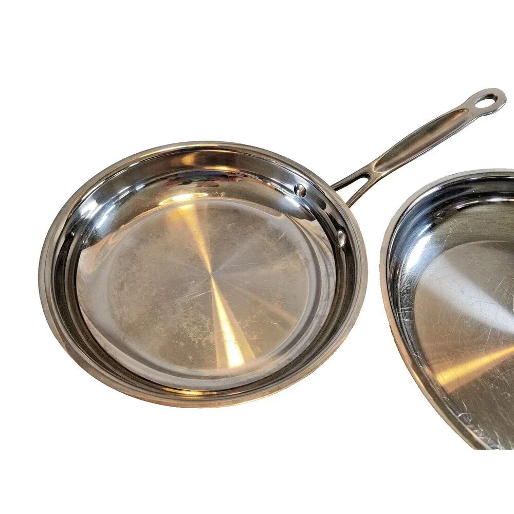 Cuisinart Stainless Steel Skillet Set 8
